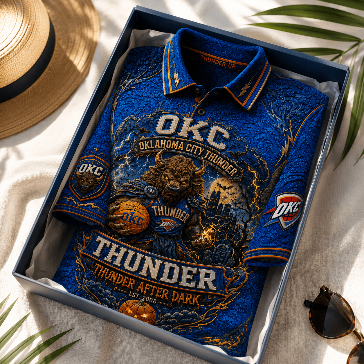 PREMIUM OCT EMBOSS POLO SHIRT NTNA