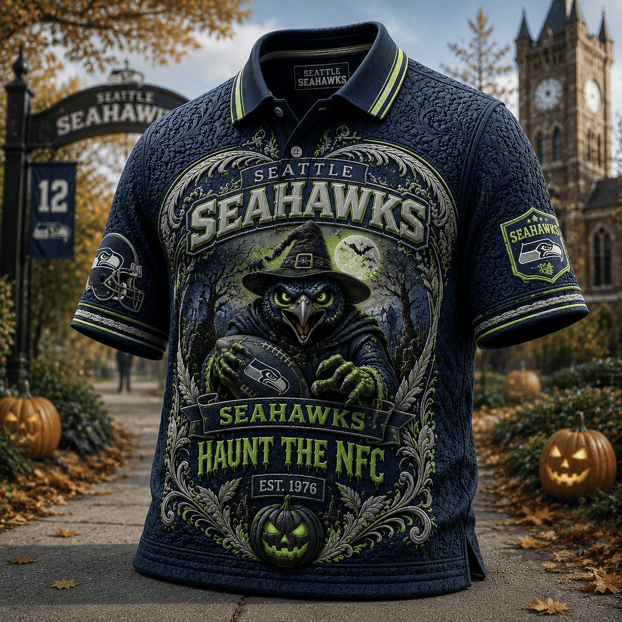 PREMIUM STSH EMBOSS POLO SHIRT NTNA