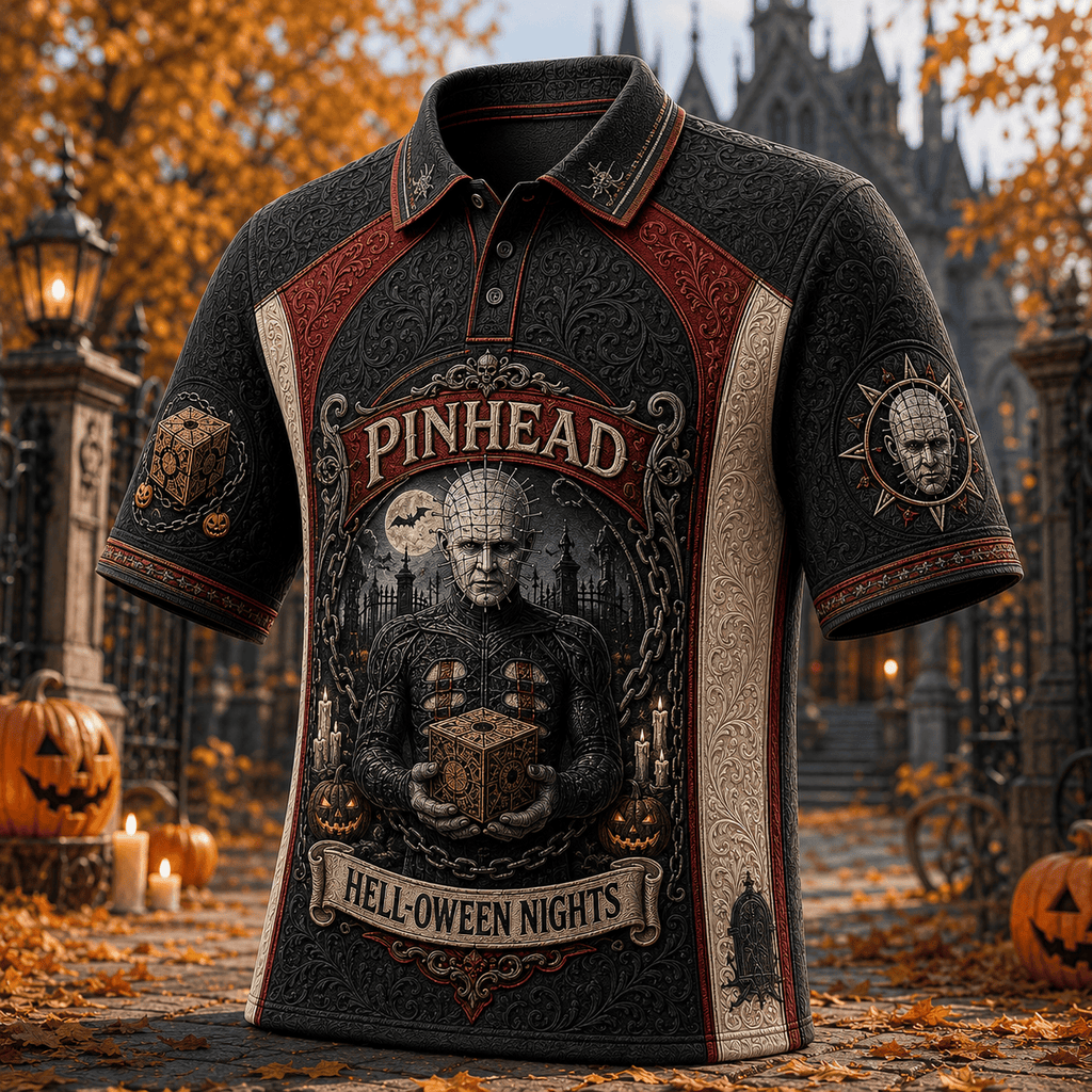 PREMIUM PHD EMBOSS POLO SHIRT HQH