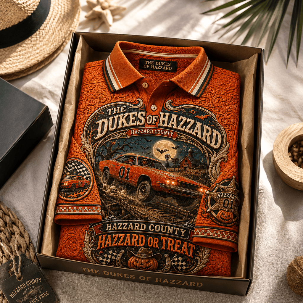 PREMIUM TDH EMBOSS POLO SHIRT NTNA